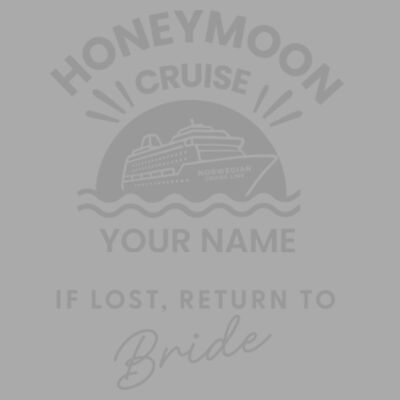 Honeymoon Groom 14oz Mug Design