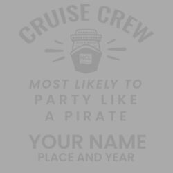 Most Likely To Party Like A Pirate 14oz Mug Design