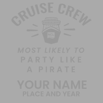 Most Likely To Party Like A Pirate 14oz Mug Design