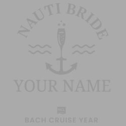 Nauti Bride 14oz Mug Design