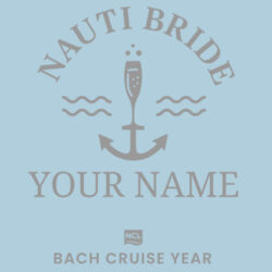 Nauti Bride 25oz Cup Design