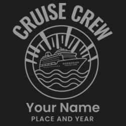 Cruise Crew 40oz Tumbler Design