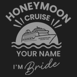 Honeymoon Bride 40oz Tumbler Design