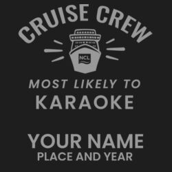 Most Likely To Karaoke 40oz Tumbler Design