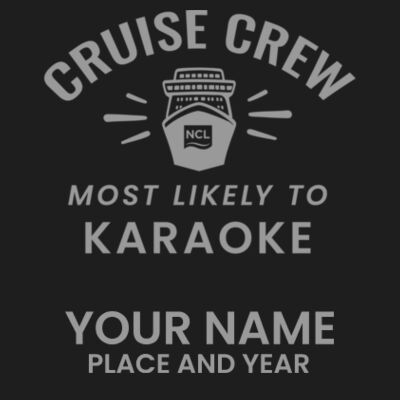 Most Likely To Karaoke 40oz Tumbler Design