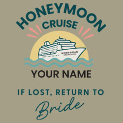 Honeymoon Groom Crossbody Bag Design