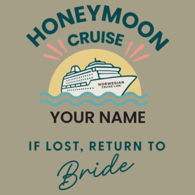 Honeymoon Groom Crossbody Bag Design