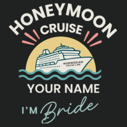 Honeymoon Bride UV Long Sleeve Design