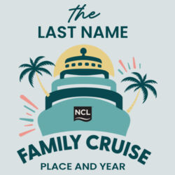 Family Cruise Performance Tee Design