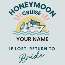 Honeymoon Groom Performance Tee Design