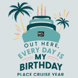 Everyday Birthday UV Long Sleeve Design