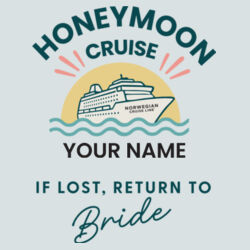 Honeymoon Groom UV Long Sleeve Design
