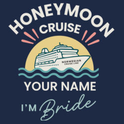 Honeymoon Bride UV Long Sleeve Design