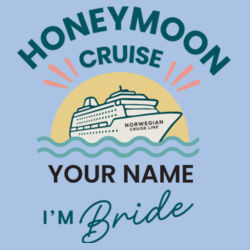 Honeymoon Bride UV Long Sleeve Design
