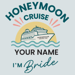 Honeymoon Bride UV Long Sleeve Design