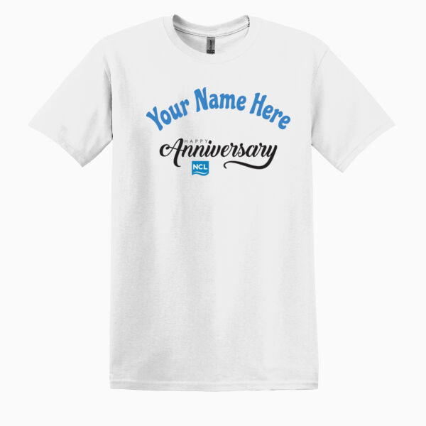 Custom Anniversary Cruise Tee Thumbnail