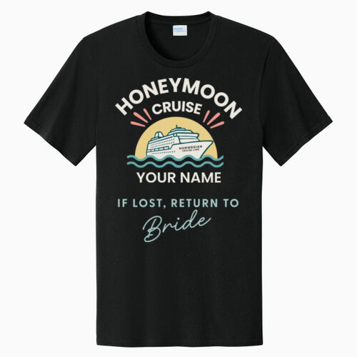Honeymoon Groom T-Shirt Thumbnail