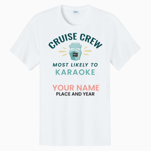 Most Likely To Karaoke T-Shirt Thumbnail