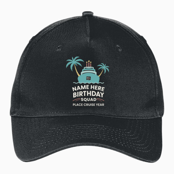 Birthday Squad Cap Thumbnail