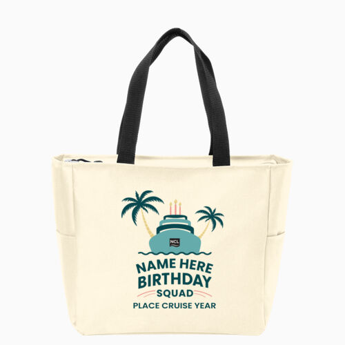 Birthday Squad Zip Bag Thumbnail