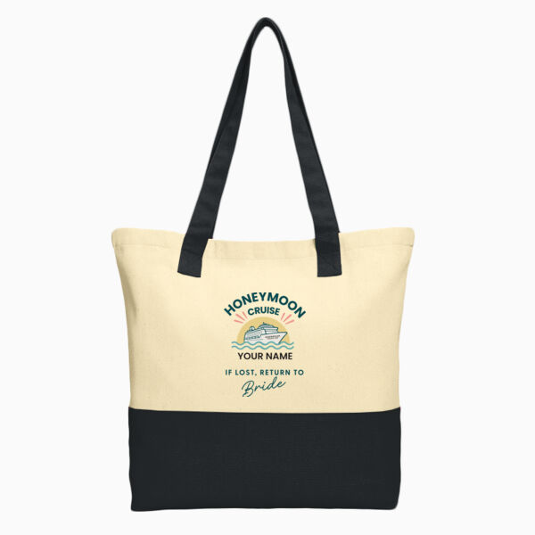 Honeymoon Groom Tote Bag Thumbnail