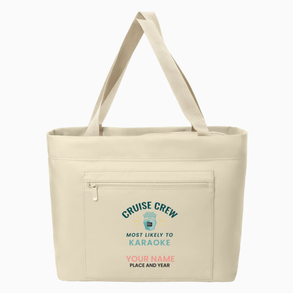 Most Likely To Karaoke Carryall Bag Thumbnail