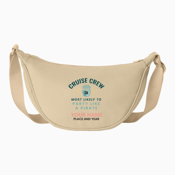Most Likely To Party Like A Pirate Crossbody Bag Thumbnail
