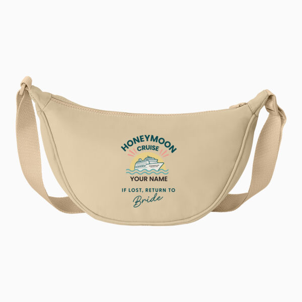 Honeymoon Groom Crossbody Bag Thumbnail