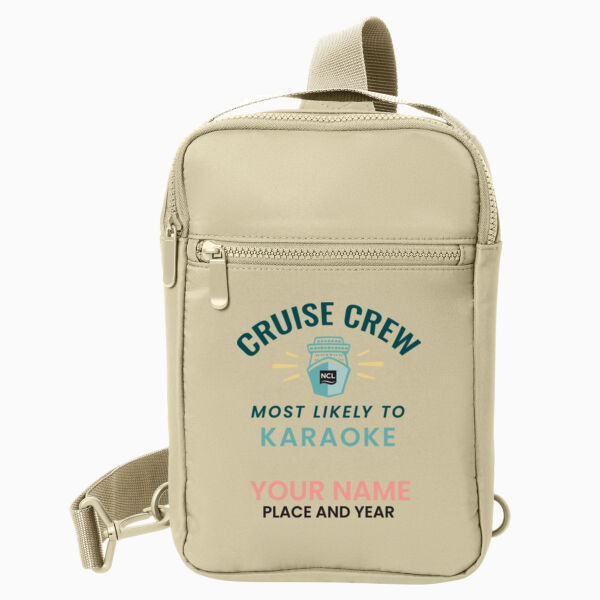 Most Likely To Karaoke Sling Bag Thumbnail