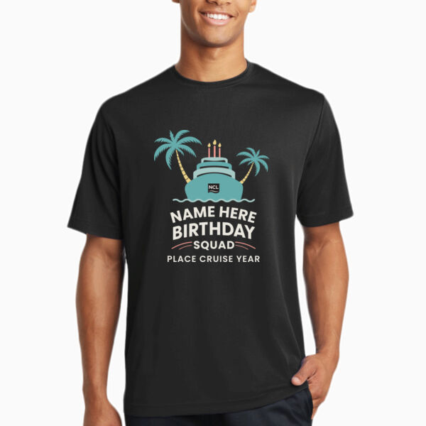 Birthday Squad Performance Tee Thumbnail