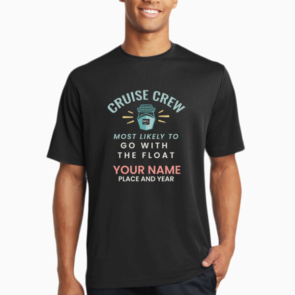 Most Likely To Go With The Float Performance Tee Thumbnail