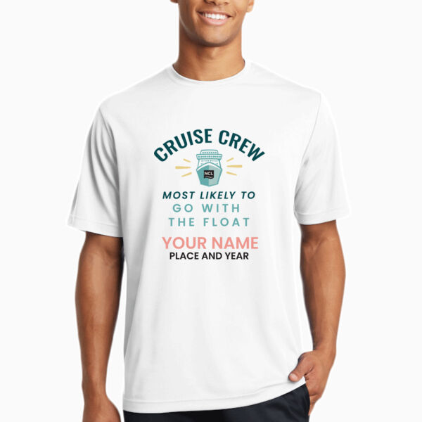 Most Likely To Go With The Float Performance Tee Thumbnail