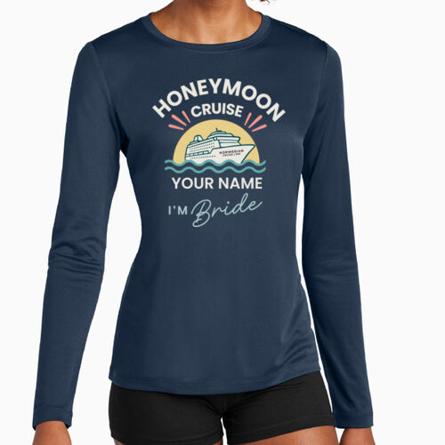 Honeymoon Bride UV Long Sleeve Thumbnail