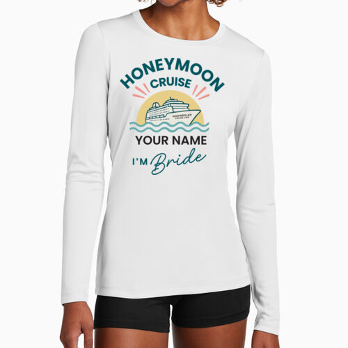 Honeymoon Bride UV Long Sleeve Thumbnail