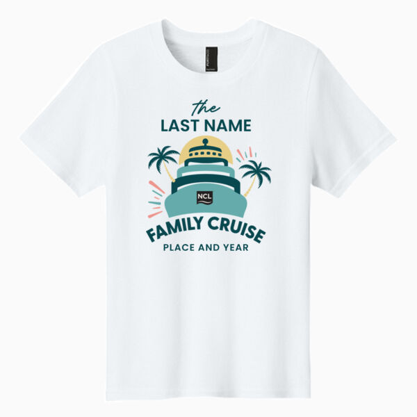 Family Cruise Youth T-Shirt Thumbnail