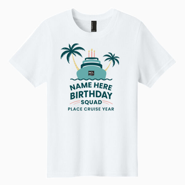 Birthday Squad Youth T-Shirt Thumbnail