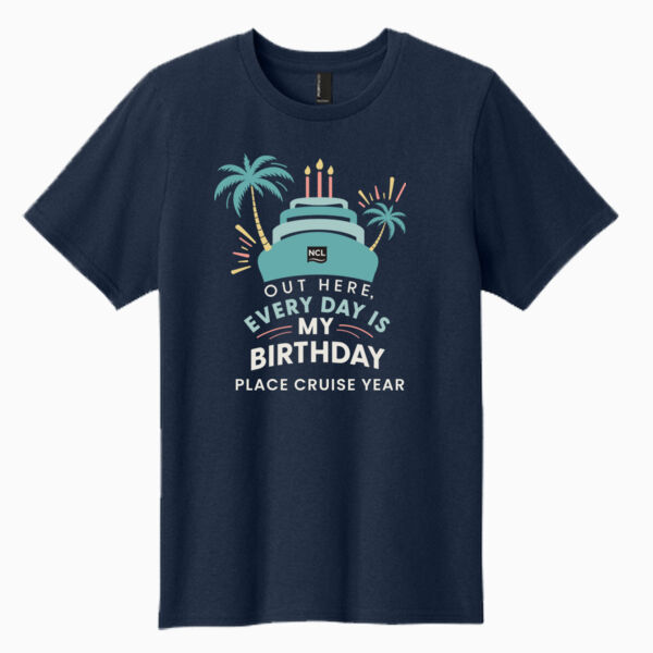 Every Day Is My Birthday Youth T-Shirt Thumbnail